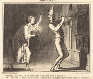Adélaide...Adélaide...es scheint mir, dass ich den Kometen schon kommen sehe!!...