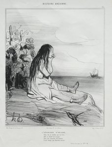 Alte Geschichte, Tafel 24: Das Verlassen von Ariadne, 4. September 1842
