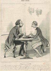 Unwiderlegbares Argument von Honoré Daumier