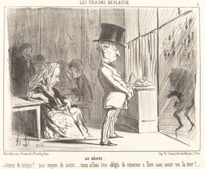 In Le Havre von Honoré Daumier