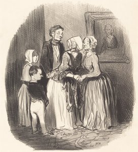Zum neuen Jahr, Besuch... bei Tante Rabourdin