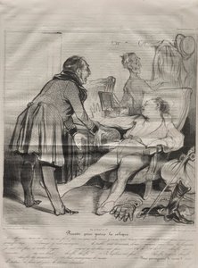 Caricaturana, Platte 72: Rezept zur Heilung von Koliken