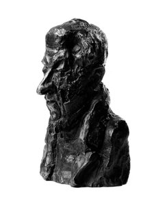Karikatur von Graf Alfred Pierre de Fallux du Coudray (1811-1885), Abgeordneter und Minister. Das Böse. Skulptur von Honore Daumier (1808-1879) 19. Jahrhundert. Inv L 48.16 Dim in cm H 23 x L 1 Musee des Beaux Arts, Palais Longchamp, Marseille von Honoré Daumier