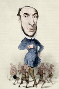 Karikatur von Victor Schoelcher und der Abschaffung der Sklaverei - von Honore Daumier. von Honoré Daumier