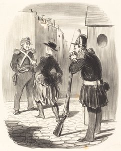 Dieser verdammte Pigochard... von Honoré Daumier