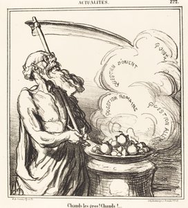 Heiße, große! Heiße!... von Honoré Daumier