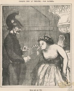 Göttin, aber nicht stolz von Honoré Daumier