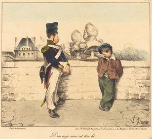 Gott, habe ich dieses Wesen geliebt von Honoré Daumier