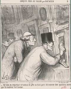Eh! Nun, beim Betrachten dieses Gemäldes von Honoré Daumier