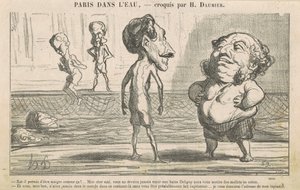 Ist es erlaubt, so dünn zu sein! ... von Honoré Daumier