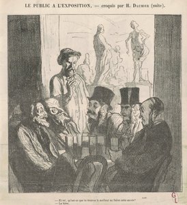Und du, was findest du besser ... von Honoré Daumier