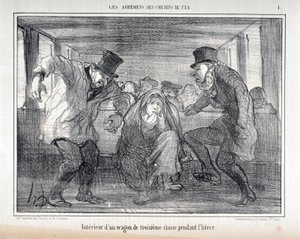 Illustration für die Serie "Les Agrements des Chemin de fer"