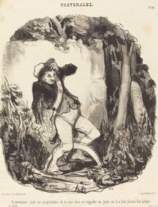 Unbequem für einen Eigentümer, nicht... von Honoré Daumier