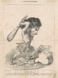 J. Martial Bineau (2. Platte) von Honoré Daumier
