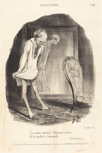 Die Baumwolle fällt, der Mensch bleibt... von Honoré Daumier