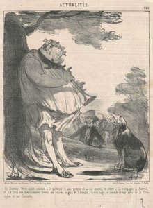 Doktor Véron in Auteuil von Honoré Daumier