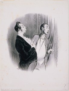 Die schönen Tage des Lebens: Ein neuer Adeliger von Honoré Daumier