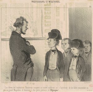 Die Schüler der Pascareau-Institution probieren eine neue Uniform ...