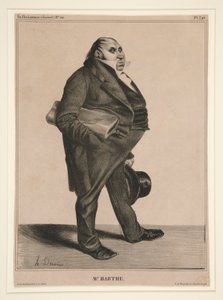 Mr. Barthe, pl. 294 aus der Serie Célébrité de la Caricature