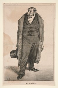Herr D von Honoré Daumier