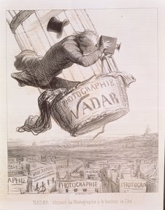 Nadar (1820-1910) erhebt die Fotografie zur Kunst, veröffentlicht 1862