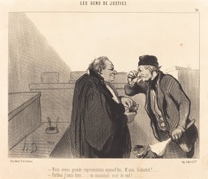 Wir haben heute eine große Vorstellung von Honoré Daumier