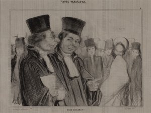 Pariser Typen, Nr. 4: Alter Schurke! von Honoré Daumier