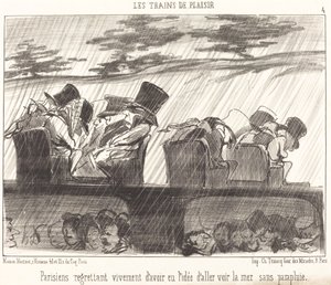 Pariser bedauern zutiefst... von Honoré Daumier