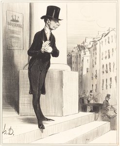 Pique-Assiette von Honoré Daumier