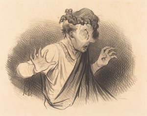 Für wen sind diese Schlangen... von Honoré Daumier