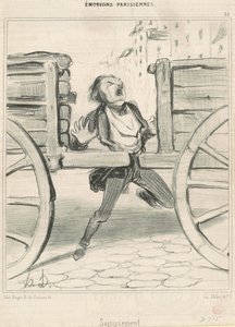 Saisissement von Honoré Daumier