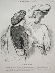 Die schönen Tage des Lebens, Platte 30: Ein indischer Brauch, 1844