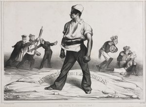 Die Monatliche Vereinigung, Platte 20: Misch dich nicht ein!, 1834