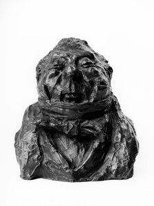Die Büsten der Celebrites du Juste Milieu. Karikatur von Charles Guillaume Etienne, depute und Direktor der Verfassung. Der Eitle. Skulptur von Honore Daumier. Musee des Beaux Arts, Palais Longchamp