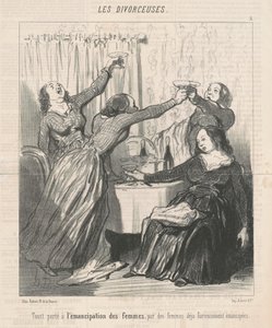 Trinkspruch auf die Emanzipation der Frauen