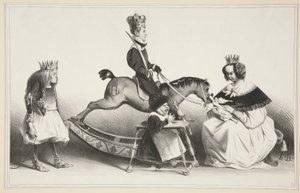Tres hauts et très puissans moutards et moutardes legitimes von Honoré Daumier