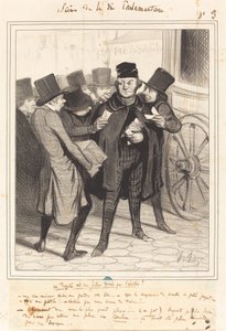 Eine Vergnügungsreise nach Paris von Honoré Daumier