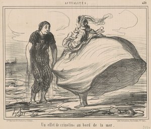 Ein Effekt der Krinoline am Meer