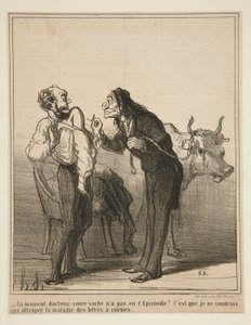 Einen Moment, Doktor, Ihre Kuh hat nicht