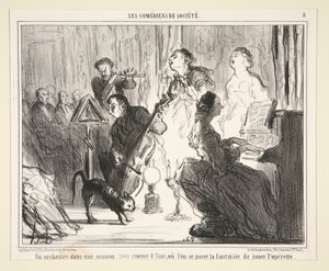 Ein Orchester in einem Haus