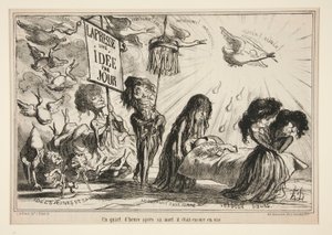 Ein Viertel von Honoré Daumier