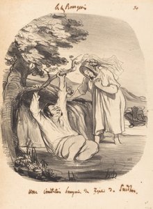 Eine bürgerliche Nachahmung des Zephir von Prudhon