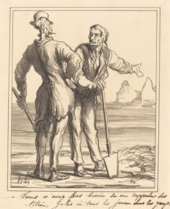 Sie müssen mich nicht an seine Titel erinnern... von Honoré Daumier