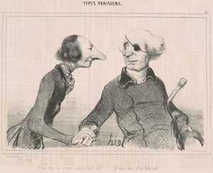 Sie sind ein gutgeborener junger Mann!... von Honoré Daumier