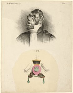 DUP..., Platte 171 aus Célébrités de la Caricature von Honoré Victorin Daumier