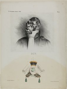 Dup..., Platte 171 aus Célébrités de la Caricature von Honoré Victorin Daumier