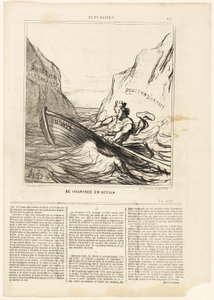 Skylla und Charybdis, Platte 44 aus Actualités