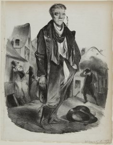 Der Betrunkene von Honoré Victorin Daumier