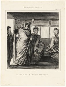 Die Madeleine-Bastille-Buslinie. Eine Kleinigkeit, ein Nichts... und der Bus ist voll