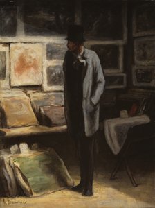 Der Drucksammler von Honoré Victorin Daumier